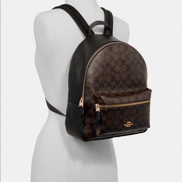 🆕Coach MD backpack in leather and coated canvas - Picture 8 of 8